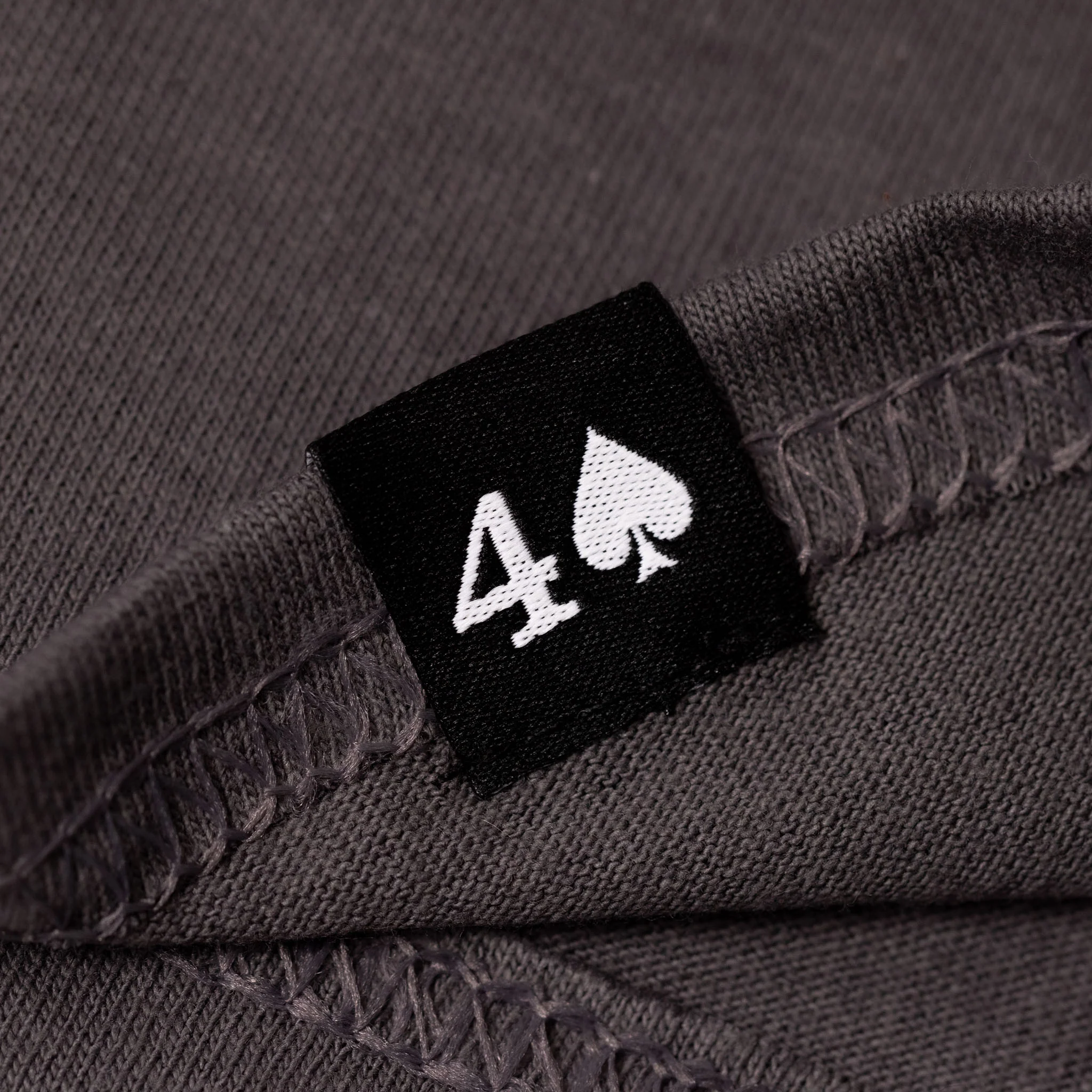 1ST Gray "CRDPRN" Long Sleeve Tee - Image 4