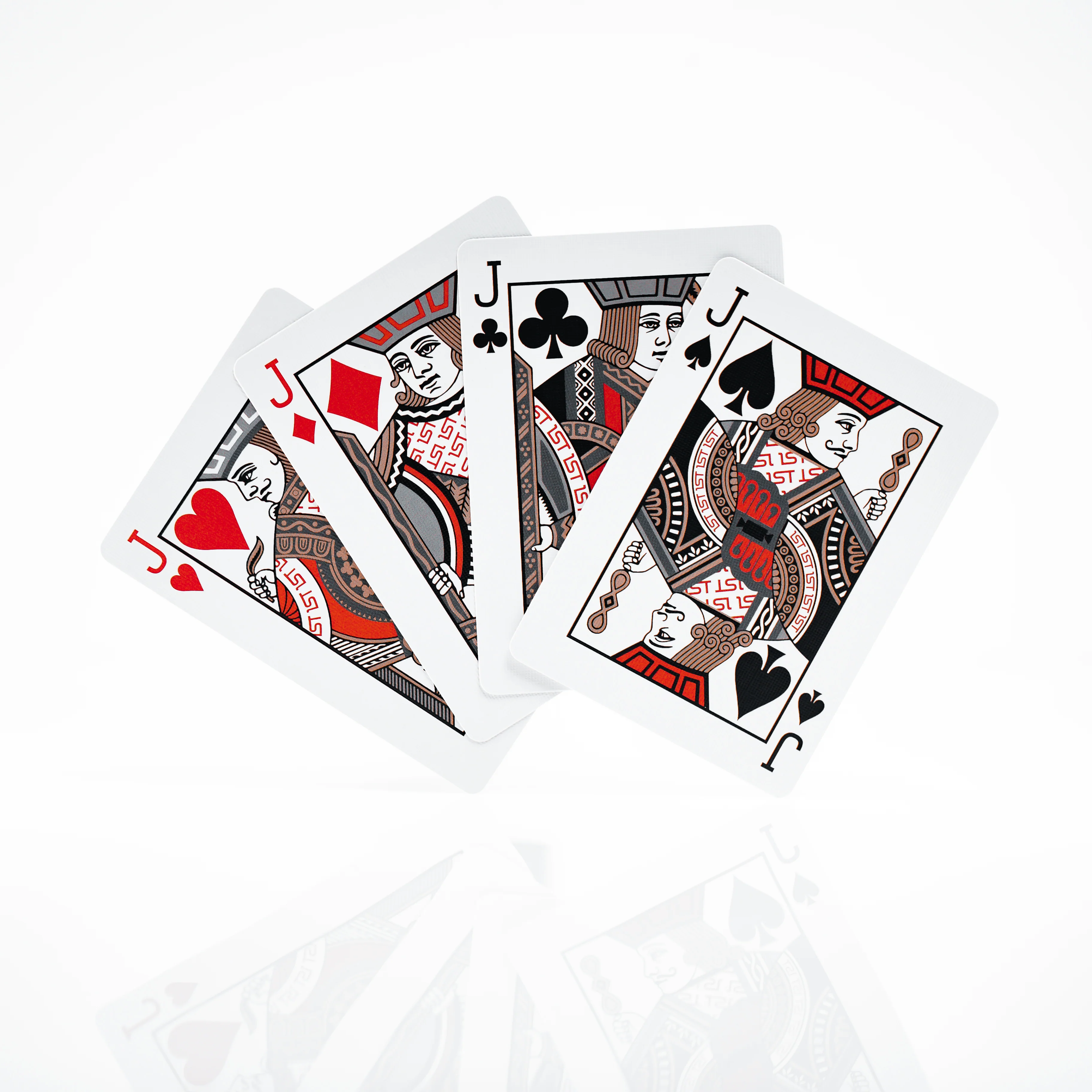 1ST playing cards V4 Red - Image 6