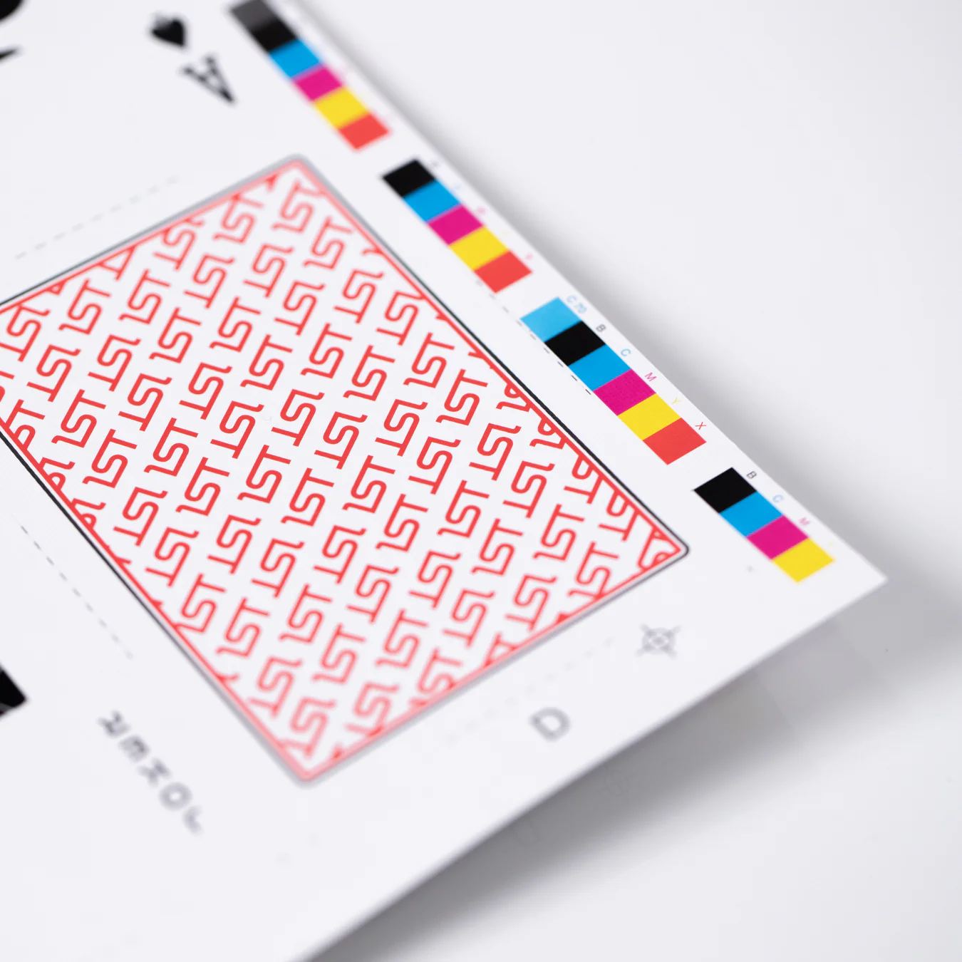 1ST V4 Uncut Sheet Red - Image 4