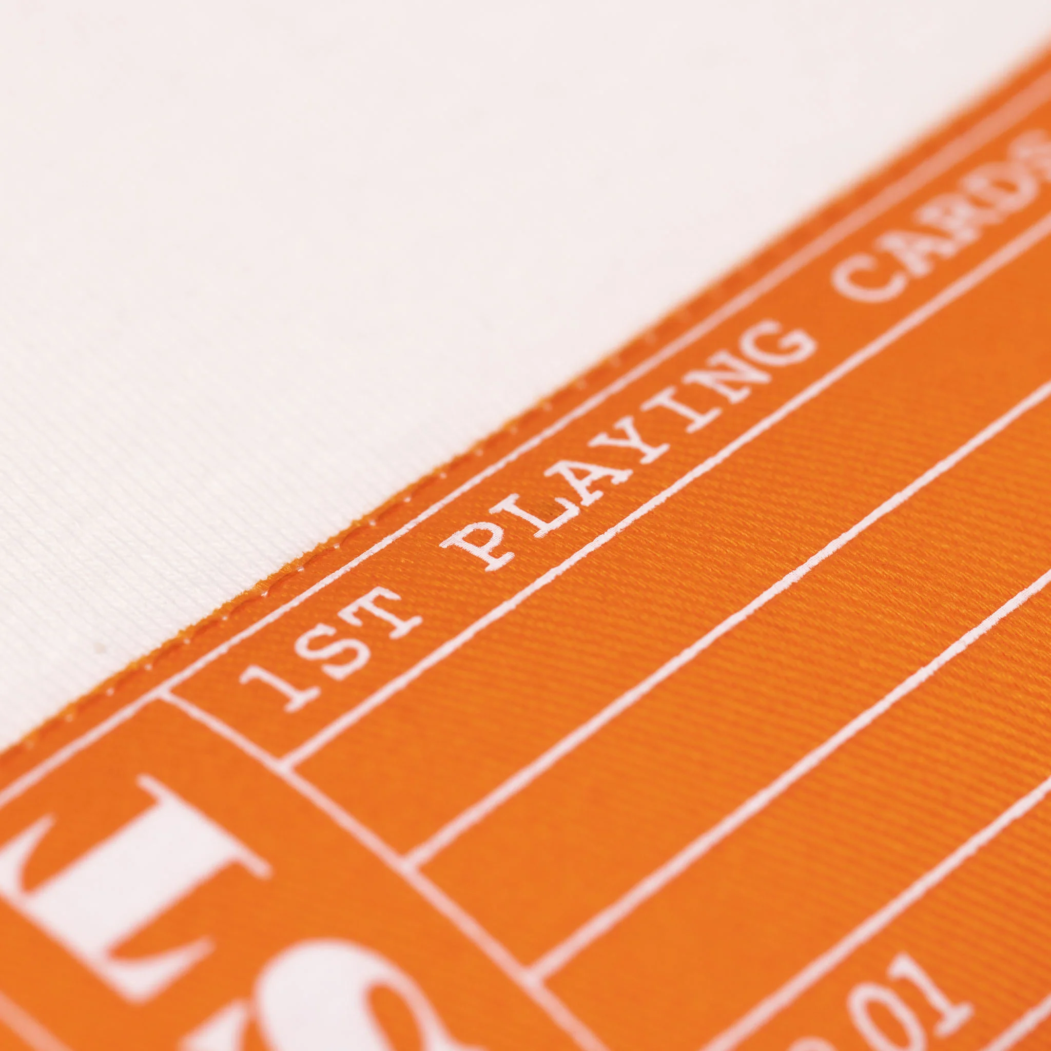 1ST White "CRDPRN" Long Sleeve Tee - Image 5